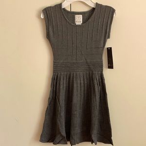 Ella Moss Girls Cute Grey Dress Size 7